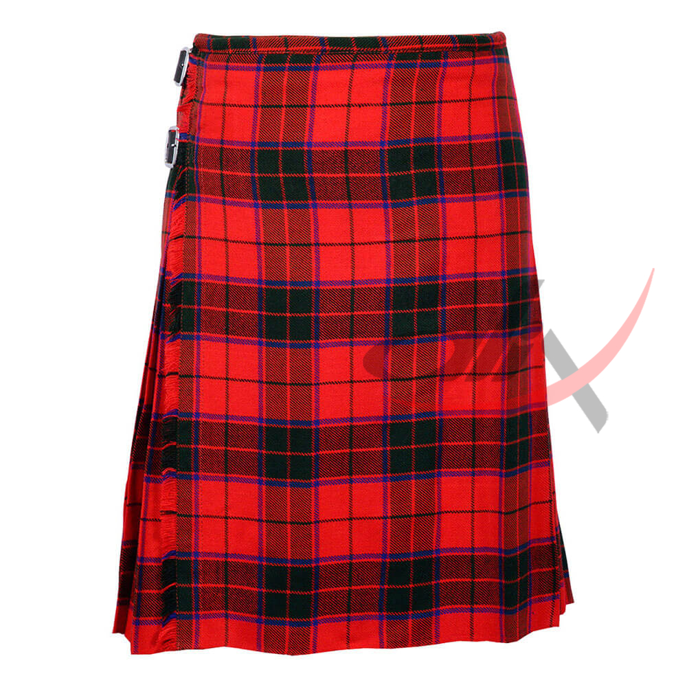 Scottish Rose Tartan 8 Yard Kilt for Men
