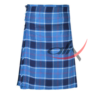 US Navy Tartan 8 Yard Kilt for Men