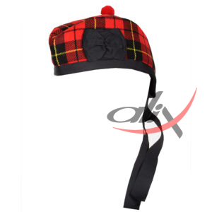 Glengarry Hat Wallace Tartan Scottish
