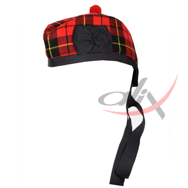 Glengarry Hat Wallace Tartan Scottish