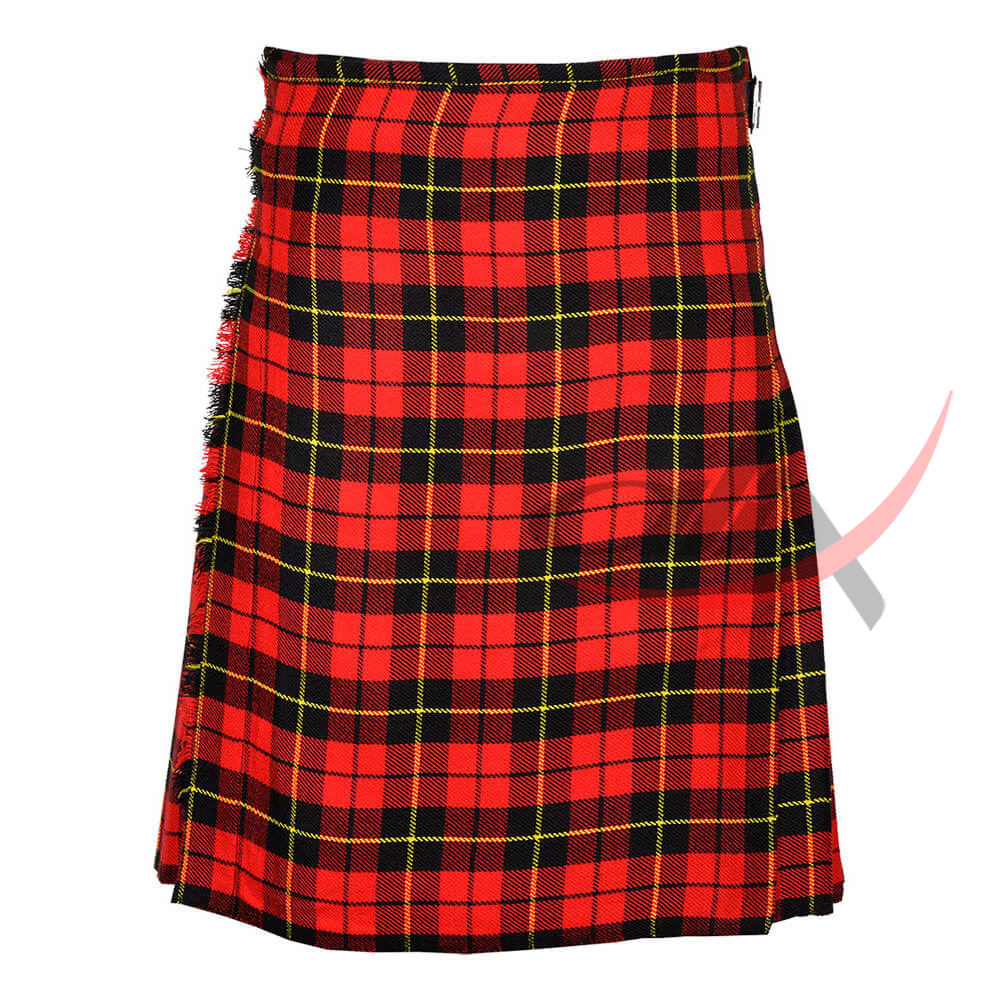 Wallace Tartan 8 Yard Kilt for Men